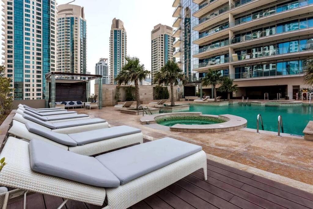 Trident Grand Residence - Luxury 2Br Marina And Sea View 迪拜 外观 照片